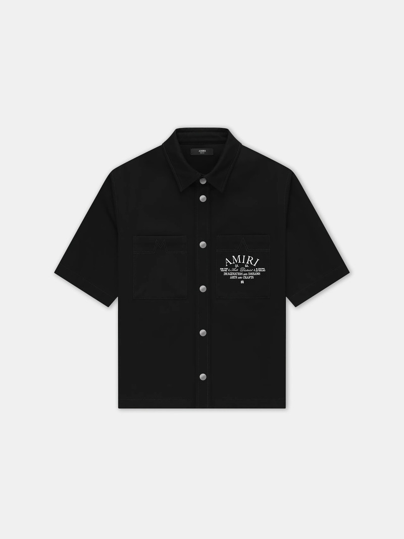 AMIRI ARTS DISTRICT CAMP SHIRT - 1