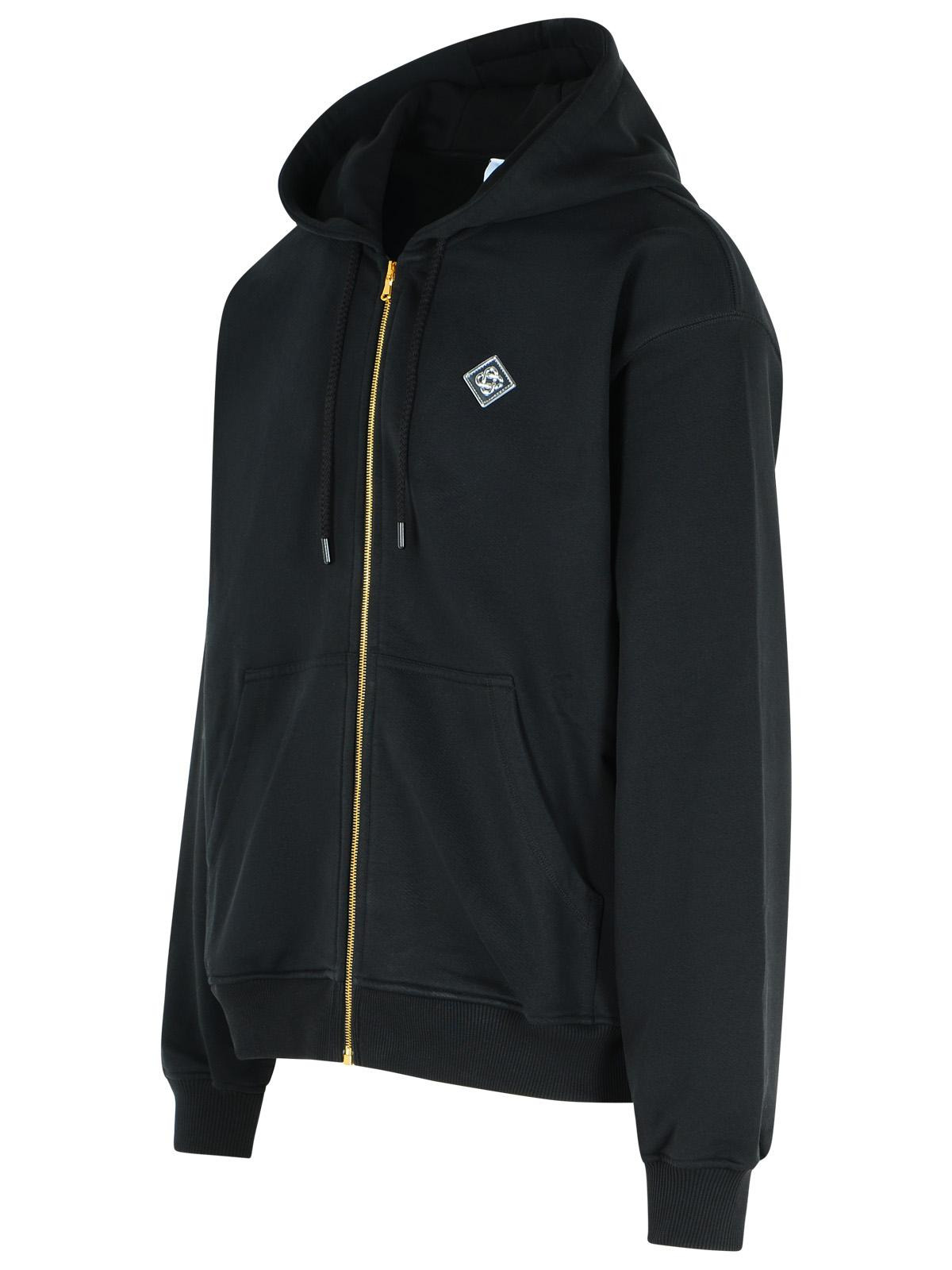 Casablanca Black Cotton Sweatshirt Men - 2