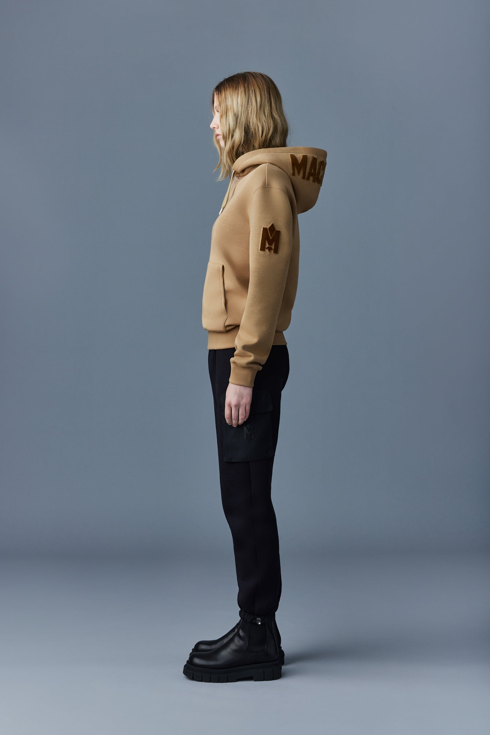 KRYS hoodie with velvet embroidery - 3