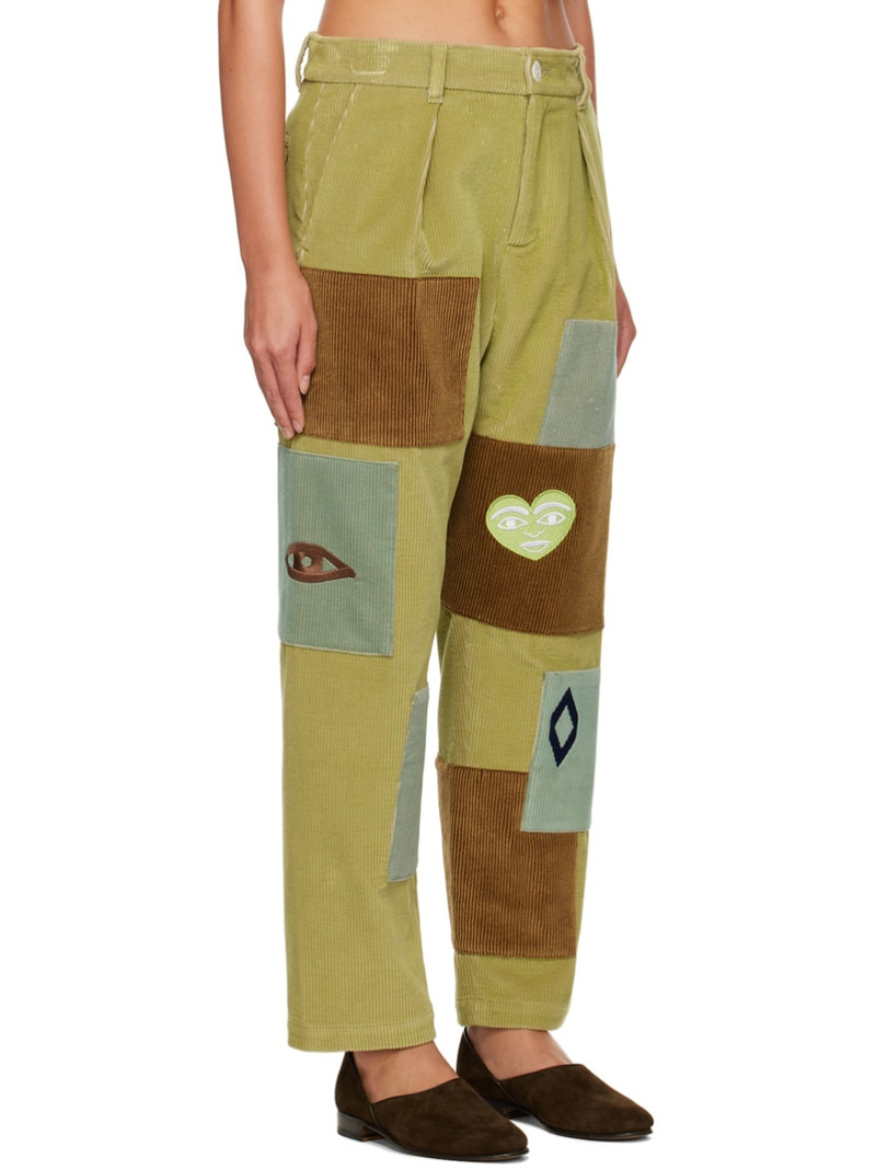 Green Patch Trousers 2