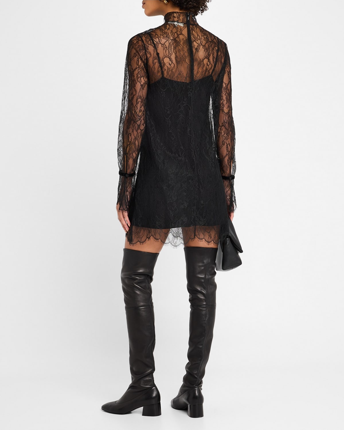 chinese dress ladies Blush Lace Shift Dress