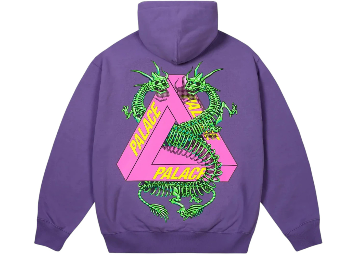 Palace Dragon Bones Tri Hood Purp - 1