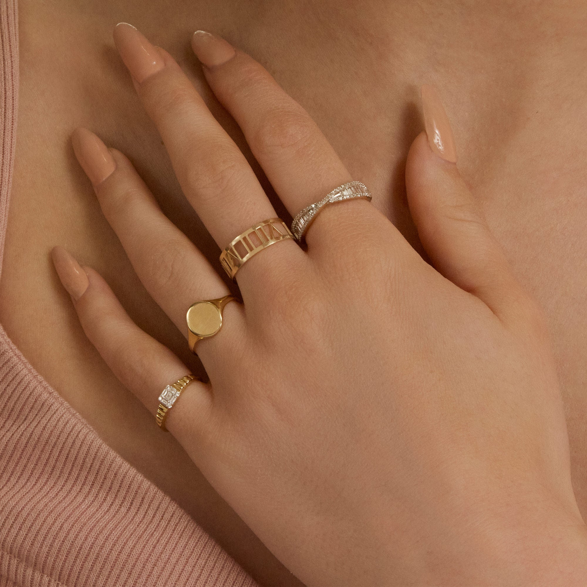 Roman Numeral Ring - 5