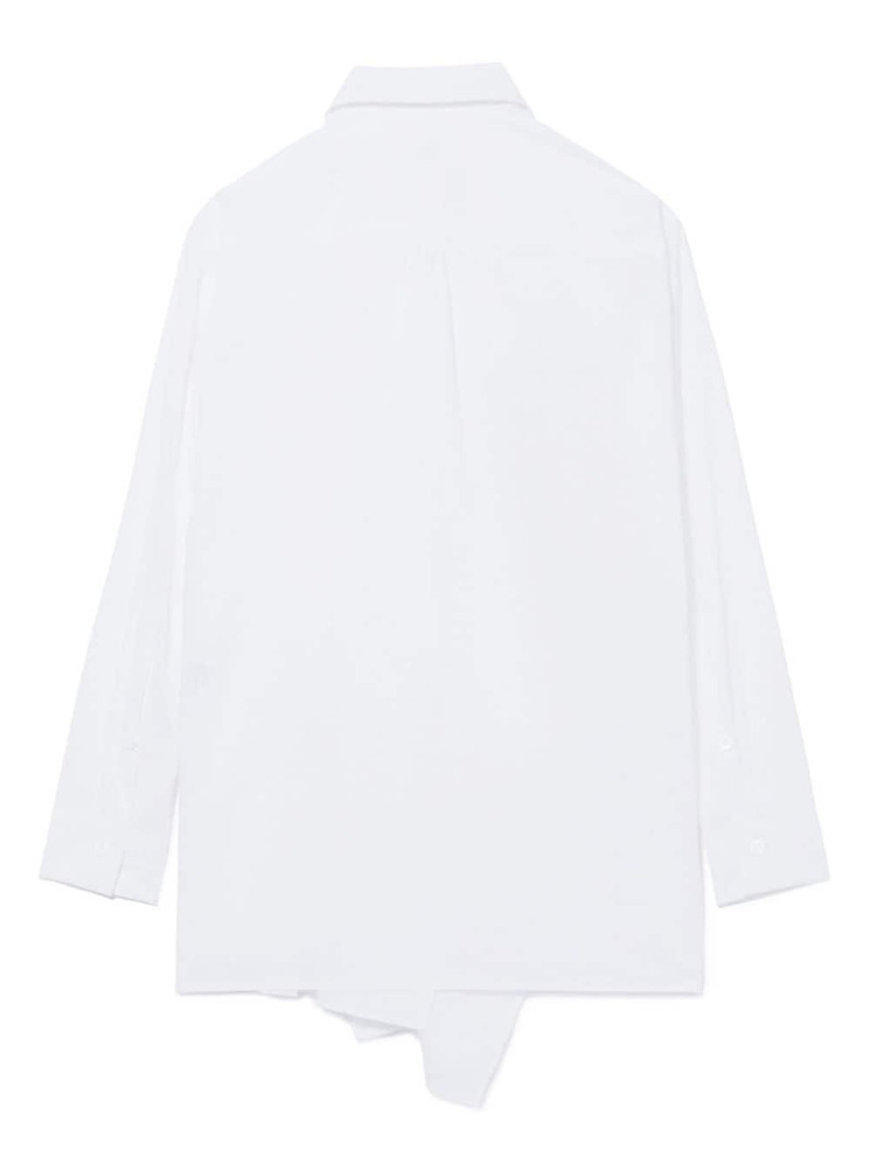 ruffle-detailing cotton shirt 6