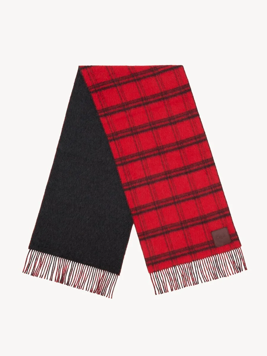 THE CHLOÉ COVERING SCARF IN ALPACA WOOL - 1
