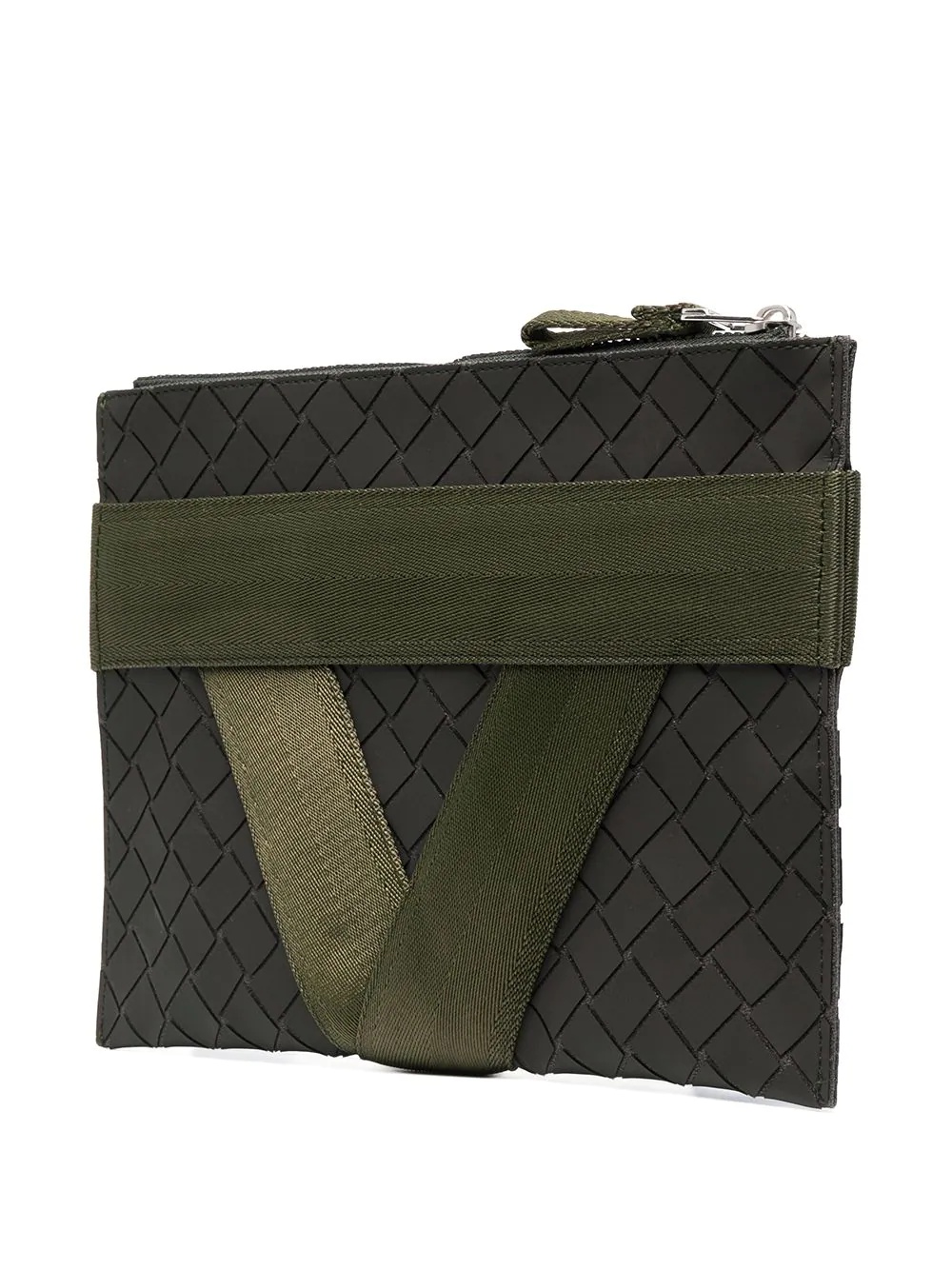 quilted clutch bag - 3