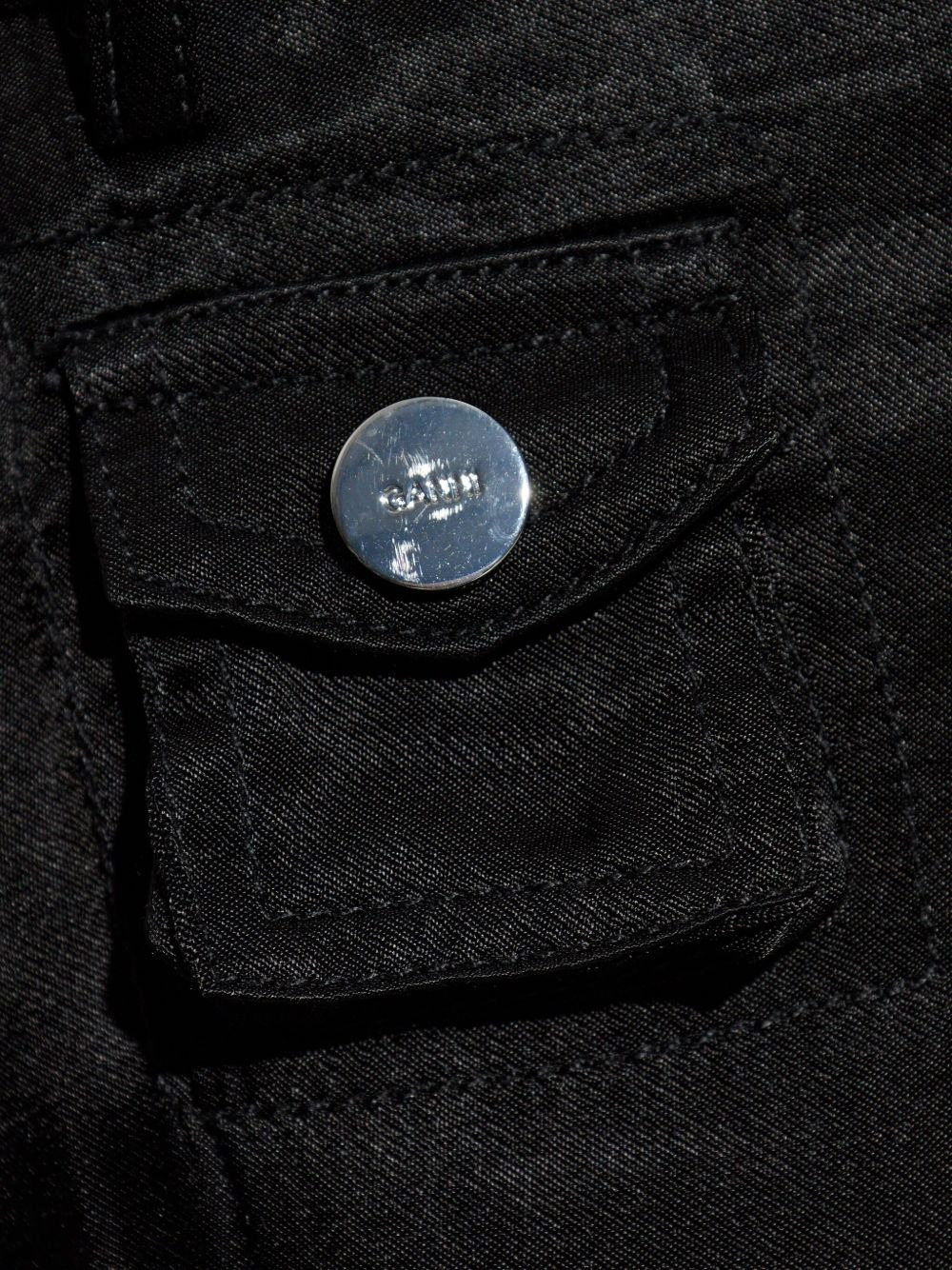 satin cargo trousers - 4