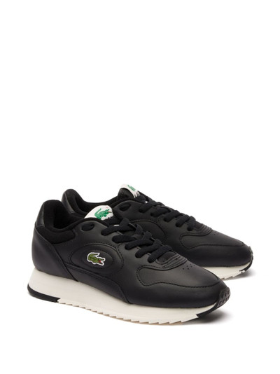 LACOSTE Linetrack leather sneakers outlook