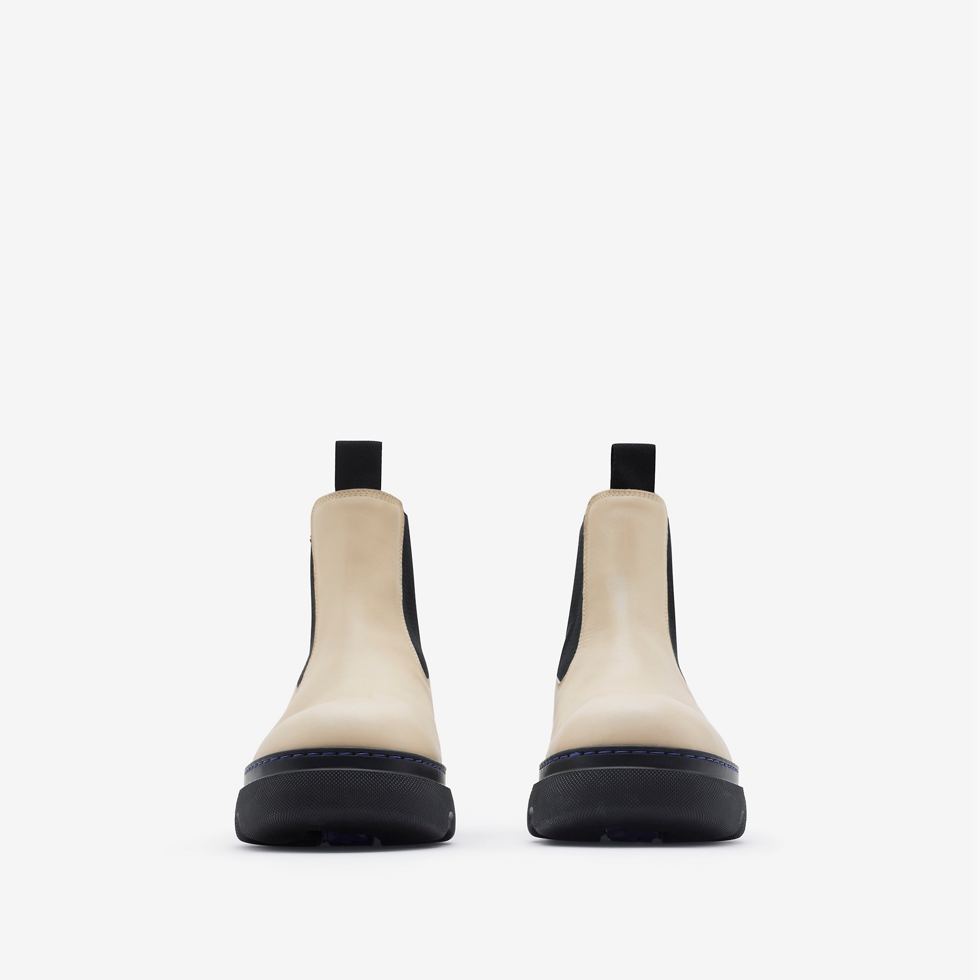 Leather Creeper Low Chelsea Boots - 3