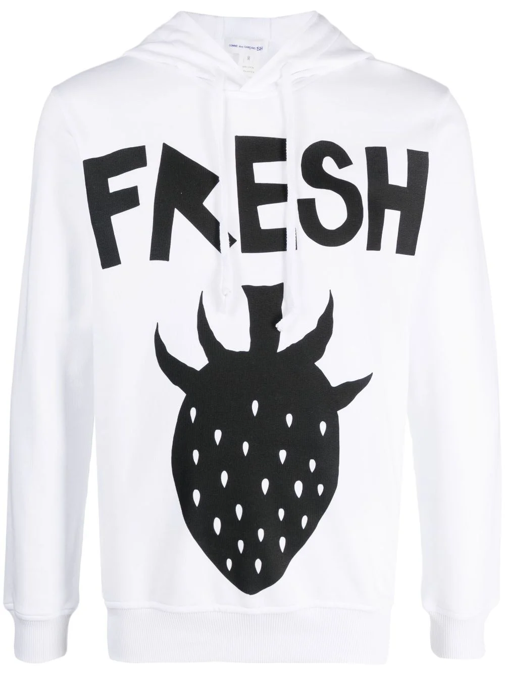graphic-print drawstring hoodie - 1