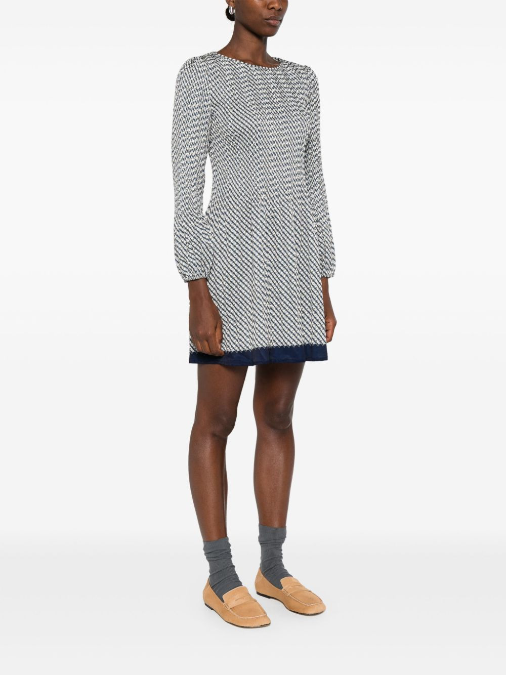 printed mini dress - 3