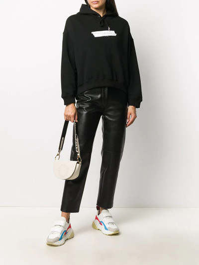 Stella McCartney logo-print drawstring hoodie outlook