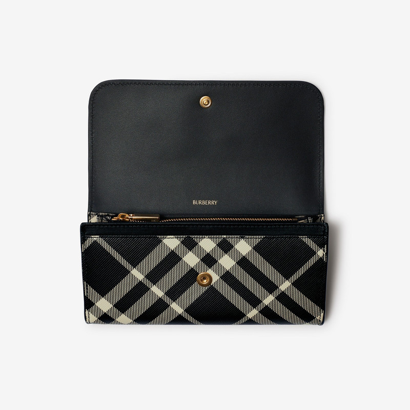 Burberry Check Continental Wallet outlook