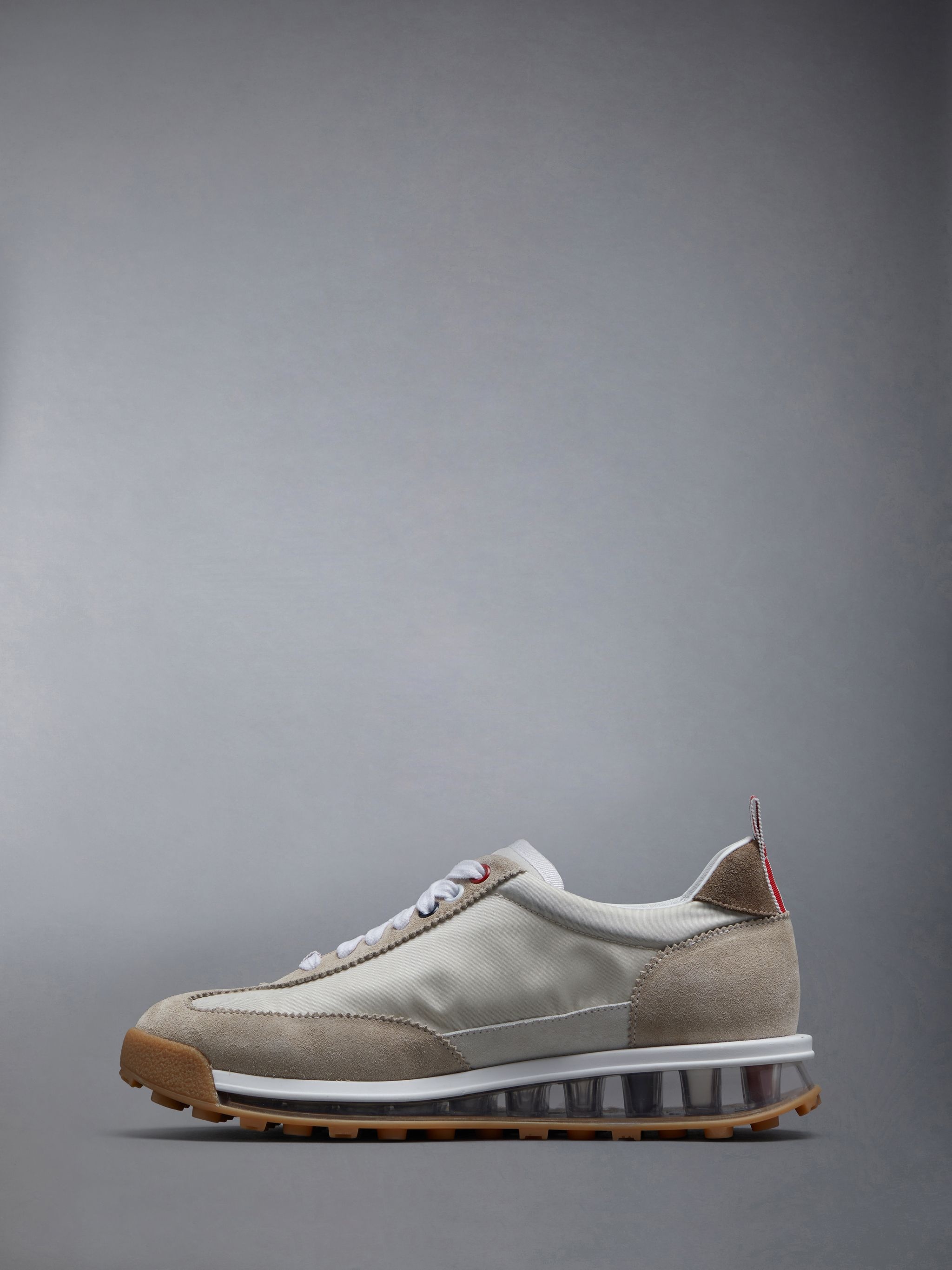 Nylon Clear Sole Tech Runner - 3