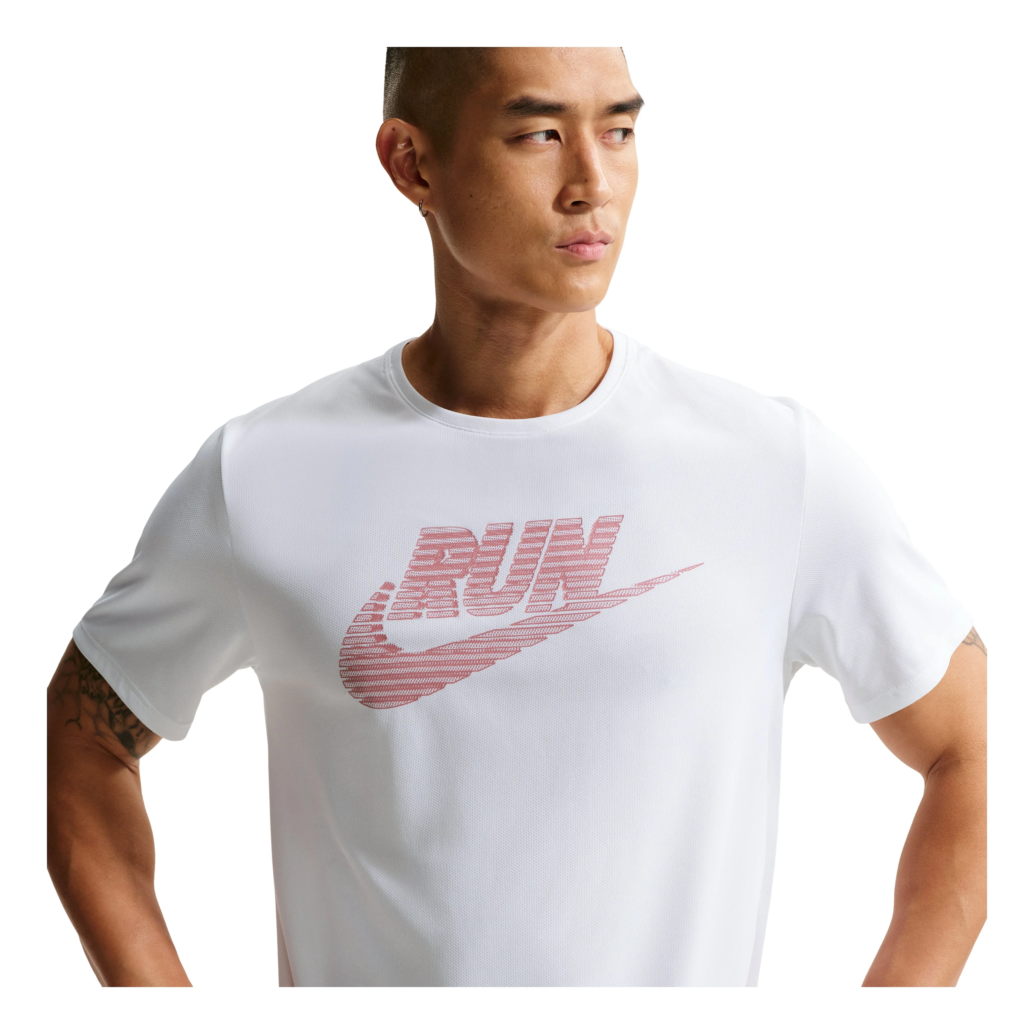 Nike Miler Dri-Fit UV Protection T-Shirt 'White' IF9476-100 - 1