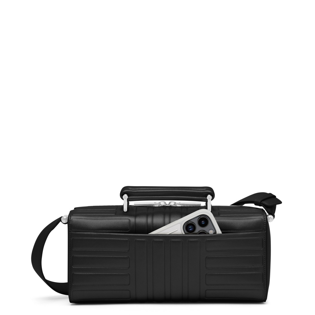 Groove - Leather Cross-Body Bag Large - 2