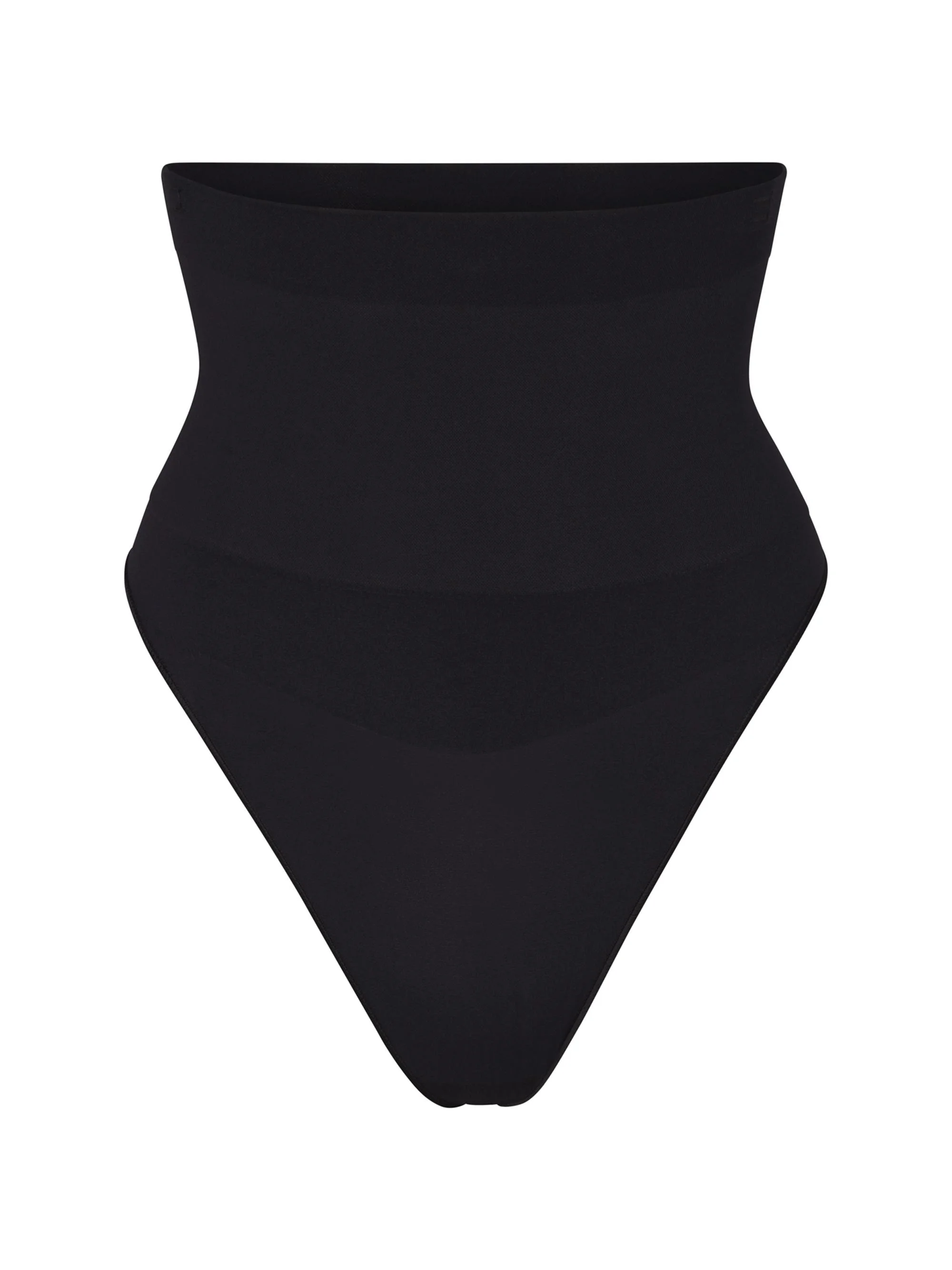 Women's Core Control Thong - Onyx - 1
