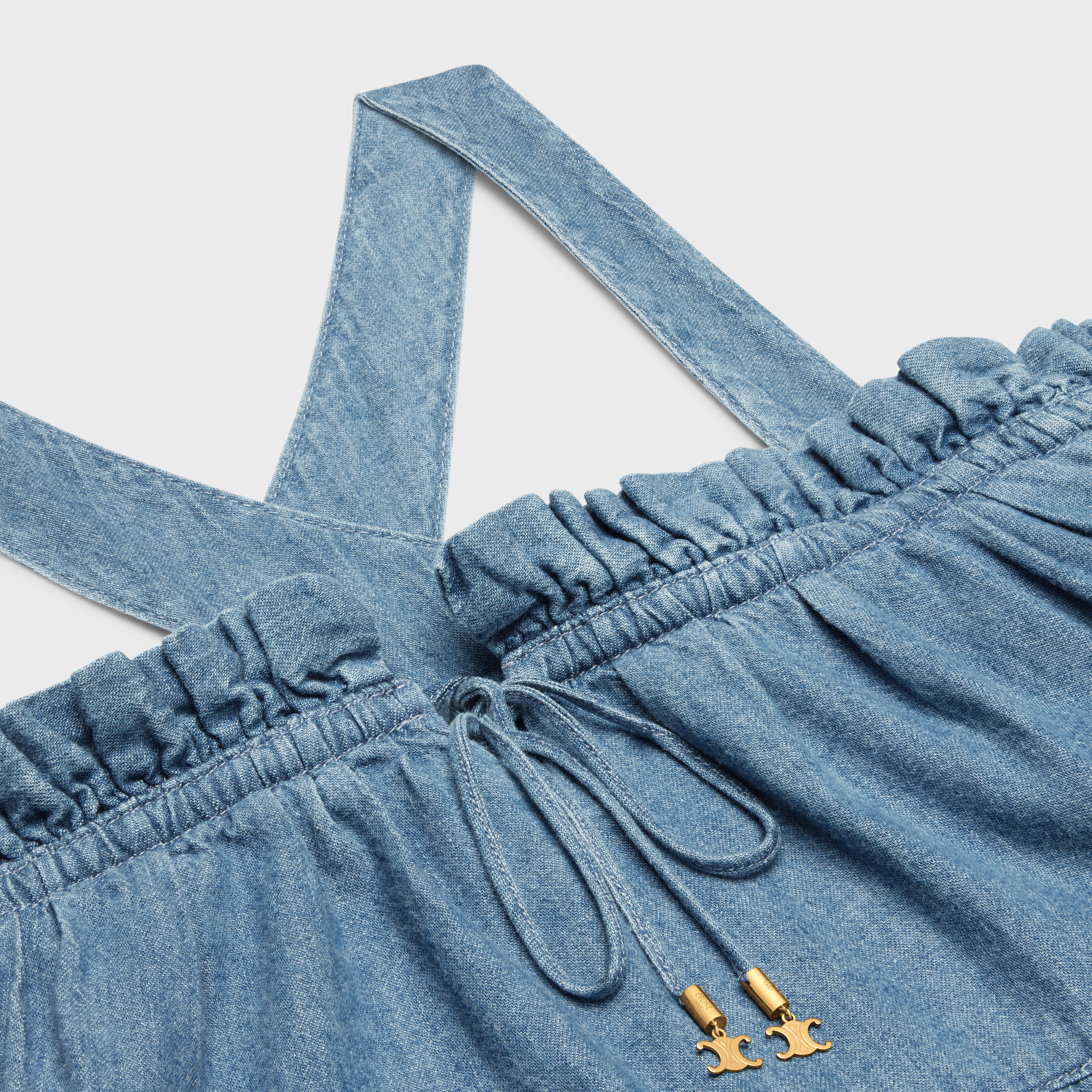 SUNDRESS IN OCEAN WASH DENIM - 3