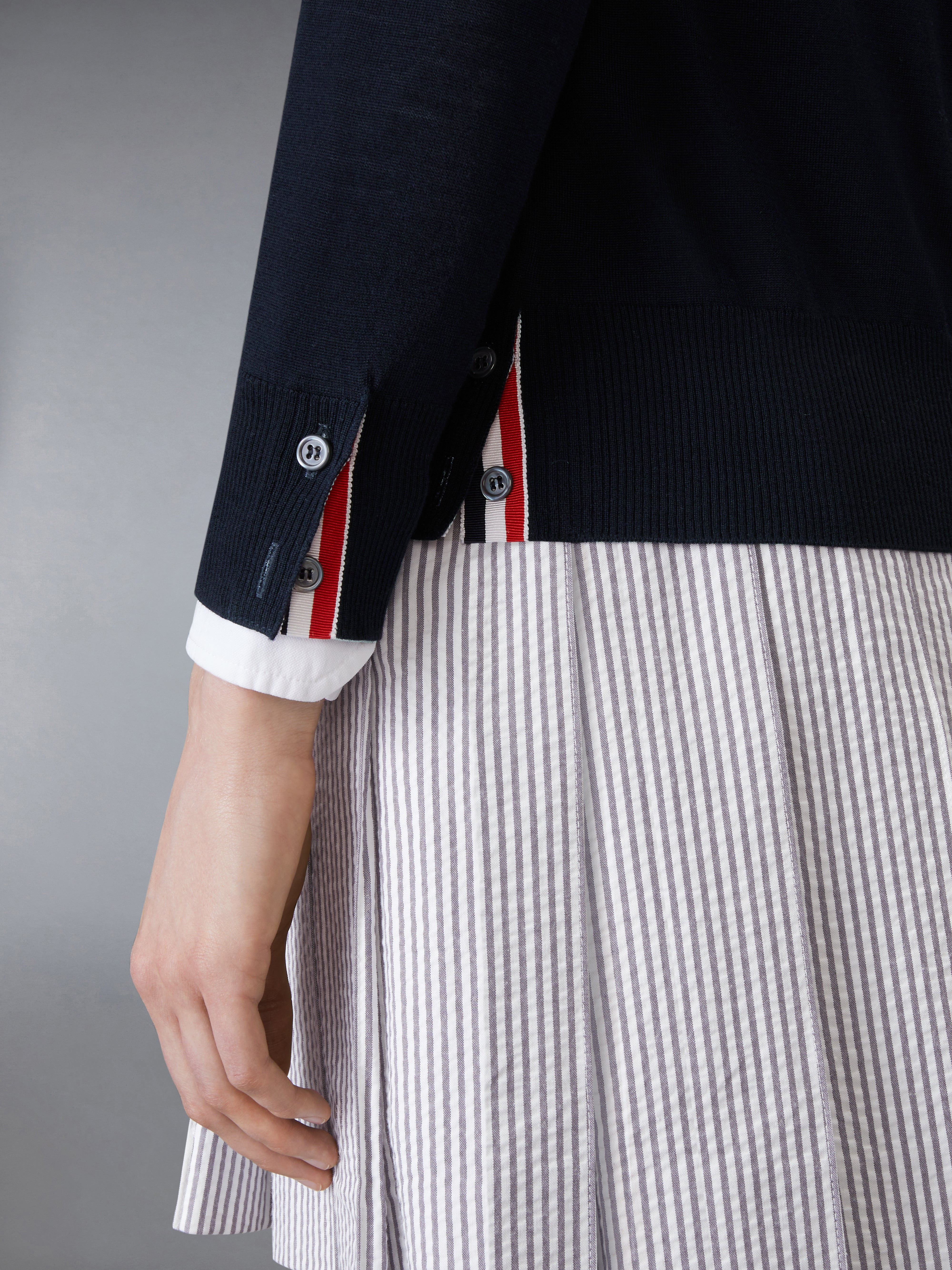 4-Bar merino wool cardigan - 5