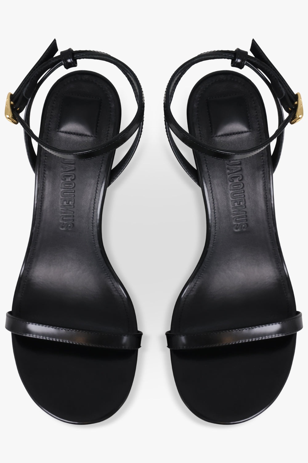 LES SANDALES BISOU 90MM CIRCLE/SQUARE SANDAL | BLACK - 5
