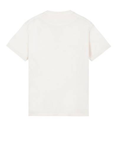 Stone Island 23757 GARMENT-DYED COTTON JERSEY 'FISSATO' TREATMENT PINK outlook