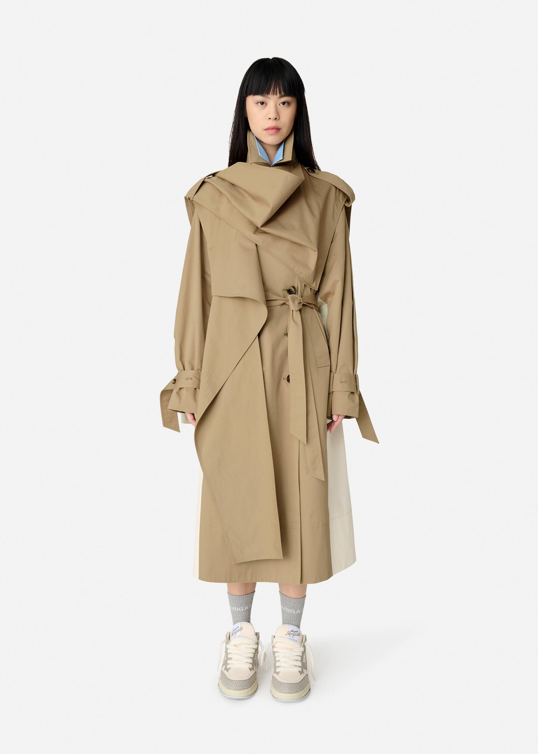 Split Trench Coat - 4