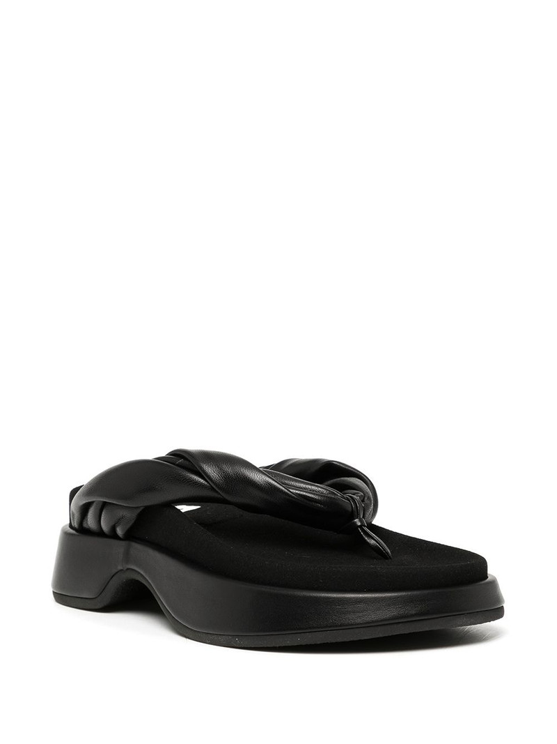 REIKE NEN twist-strap platform flip flops outlook