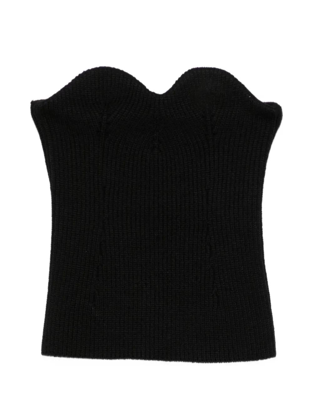 Ribbed Knit Top - 1