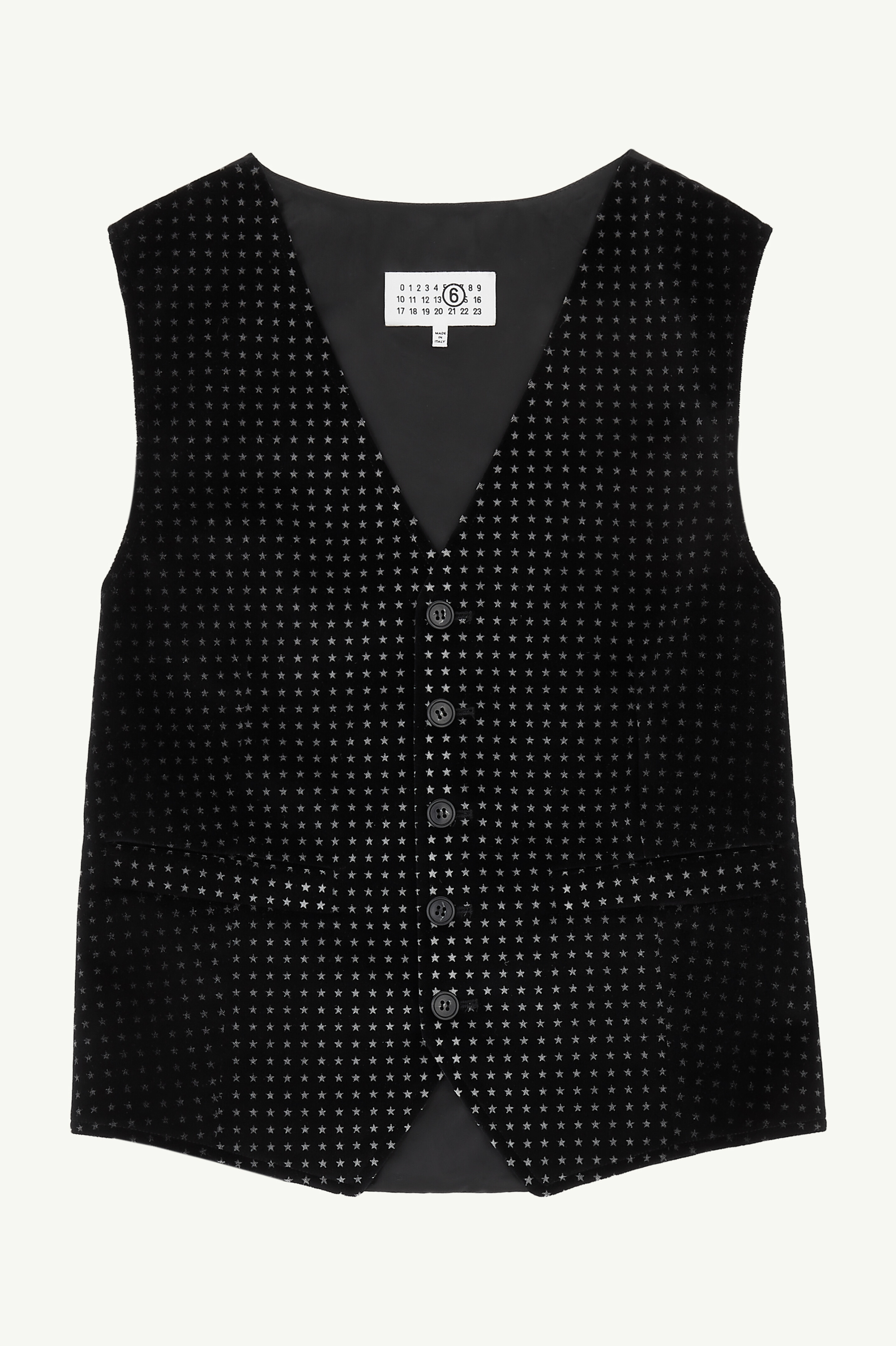 Star velvet waistcoat - 1