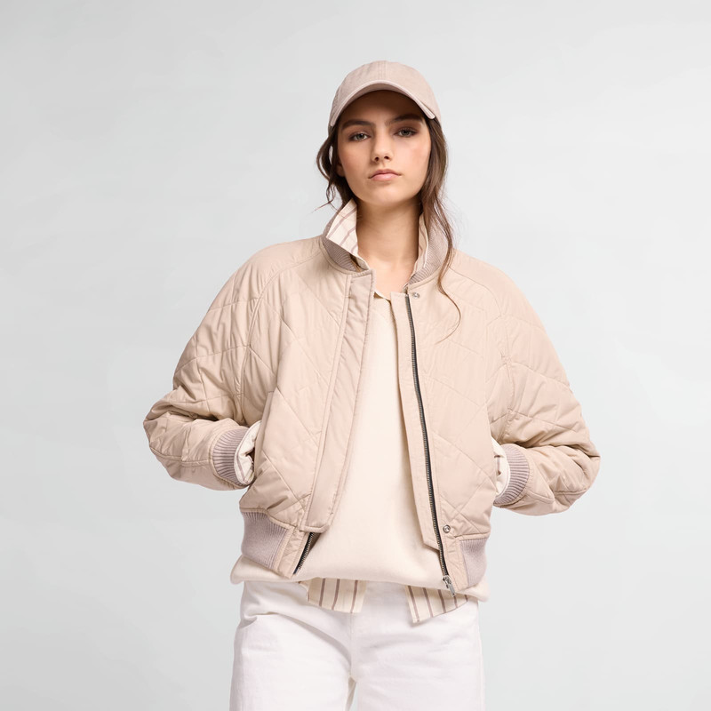 Quilted bomber jacket 5