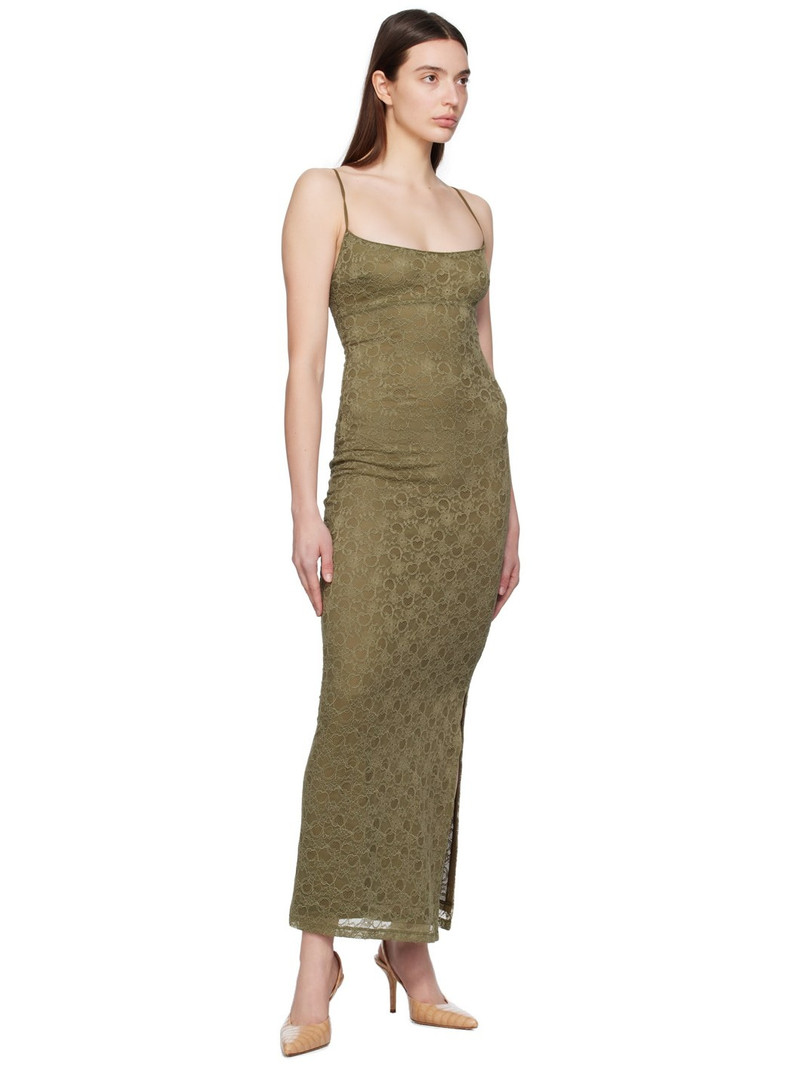 miaou Green Thais Maxi Dress outlook