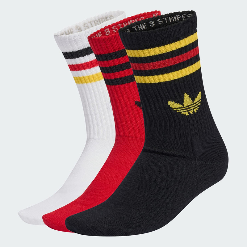 3-Stripes Crew Socks 3 Pairs 1