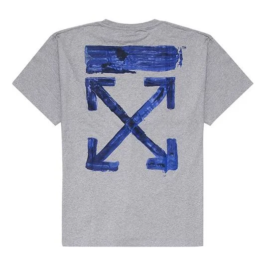 Off-White Blue Arrows Oversized Short-Sleeved OMAA038F191850100730 - 1