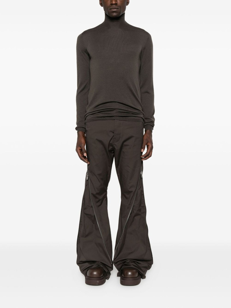 Rick Owens high-neck wool sweater outlook