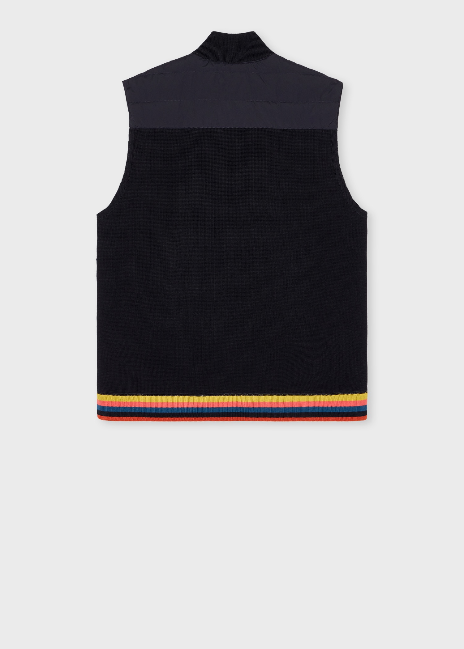 Navy Hybrid Down Gilet - 3