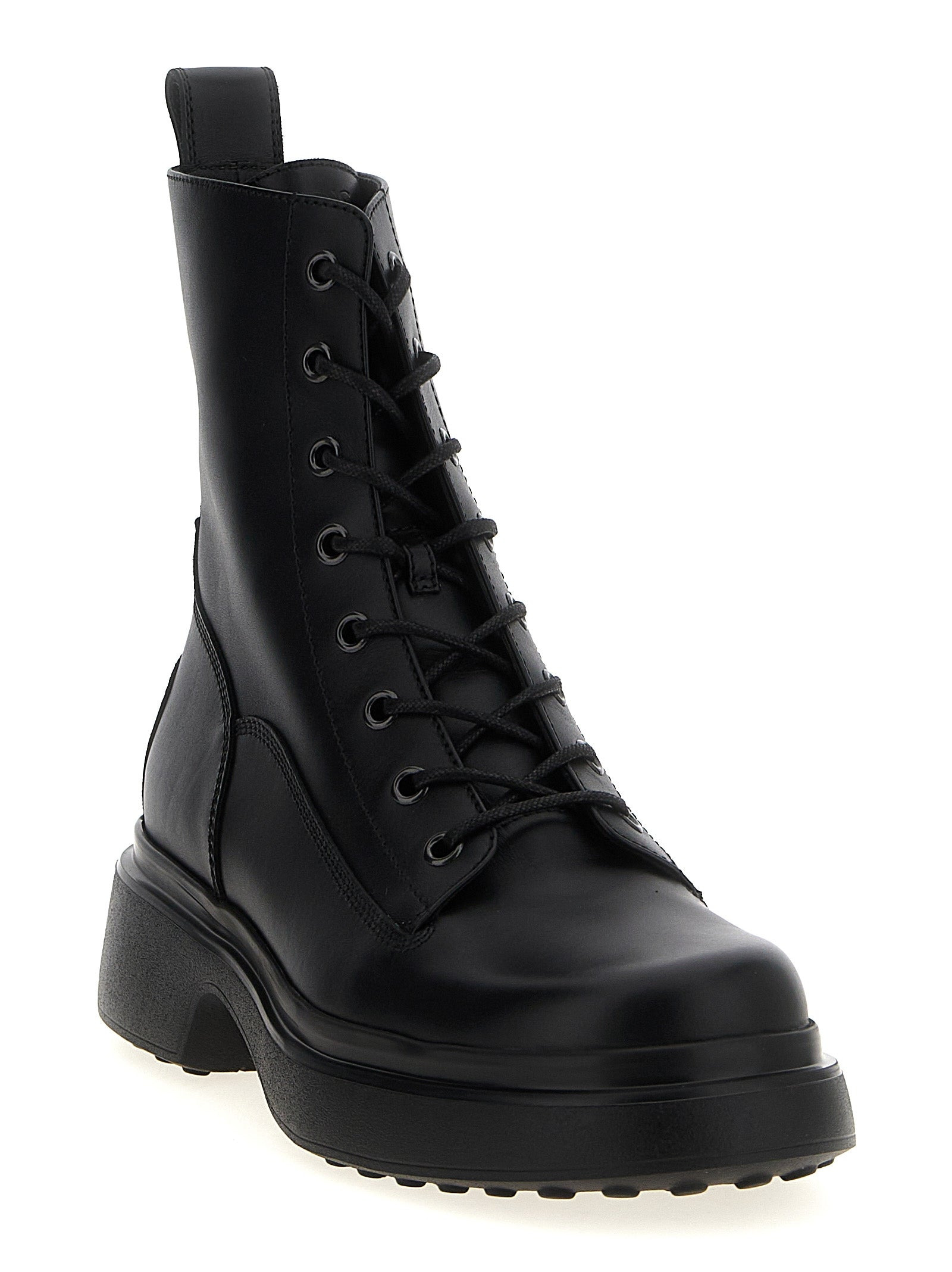 Tod's Women Leather Combat Boots - 2