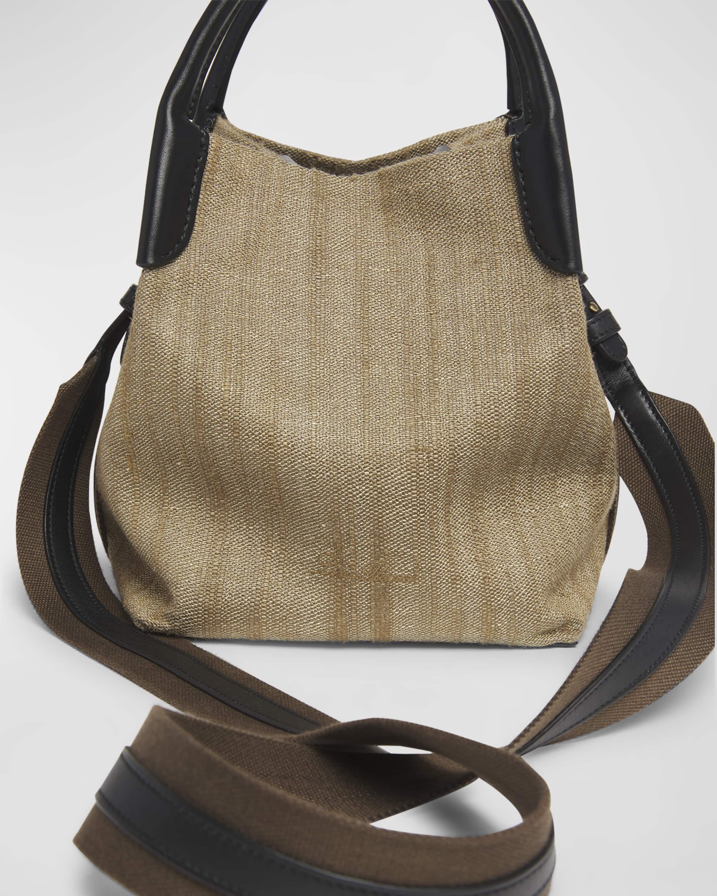 Bale Small Rustic Silk Top-Handle Bag - 4