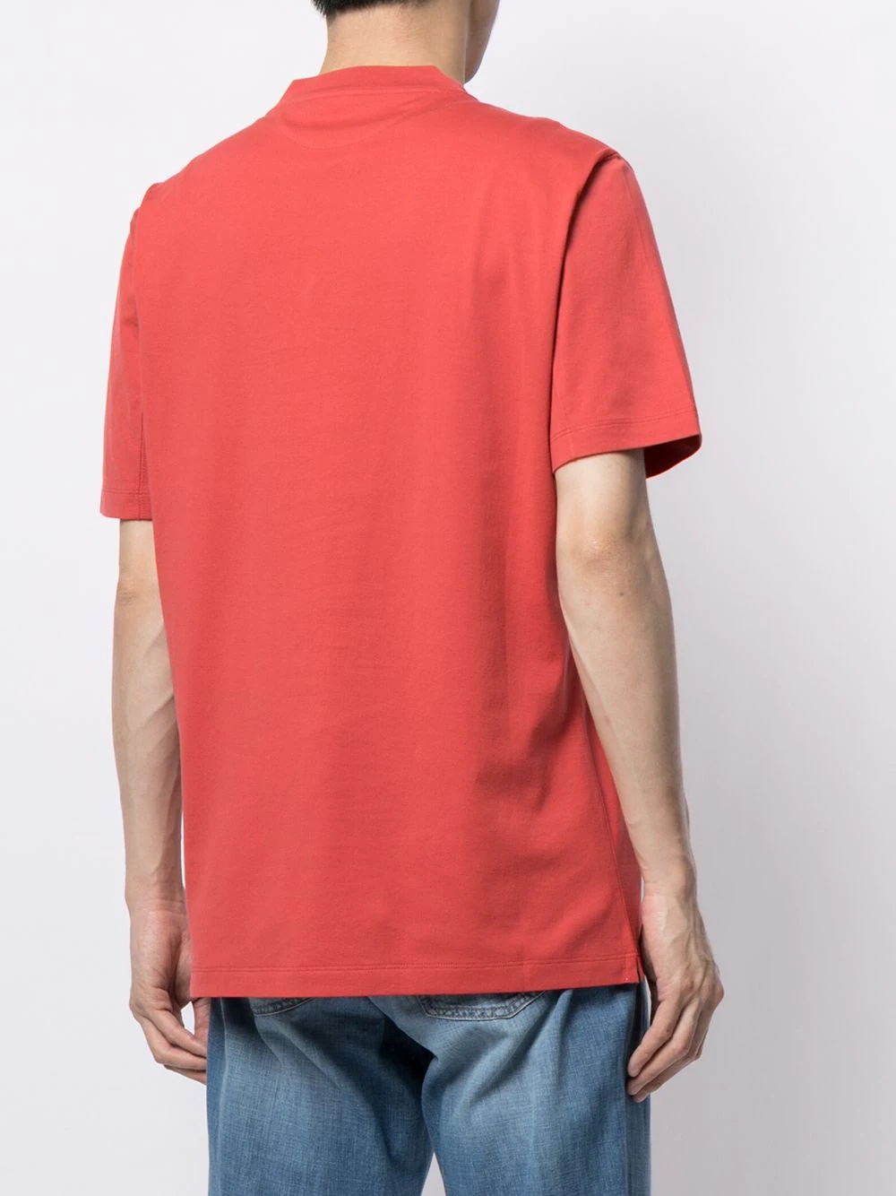 short-sleeved cotton jersey T-shirt - 4