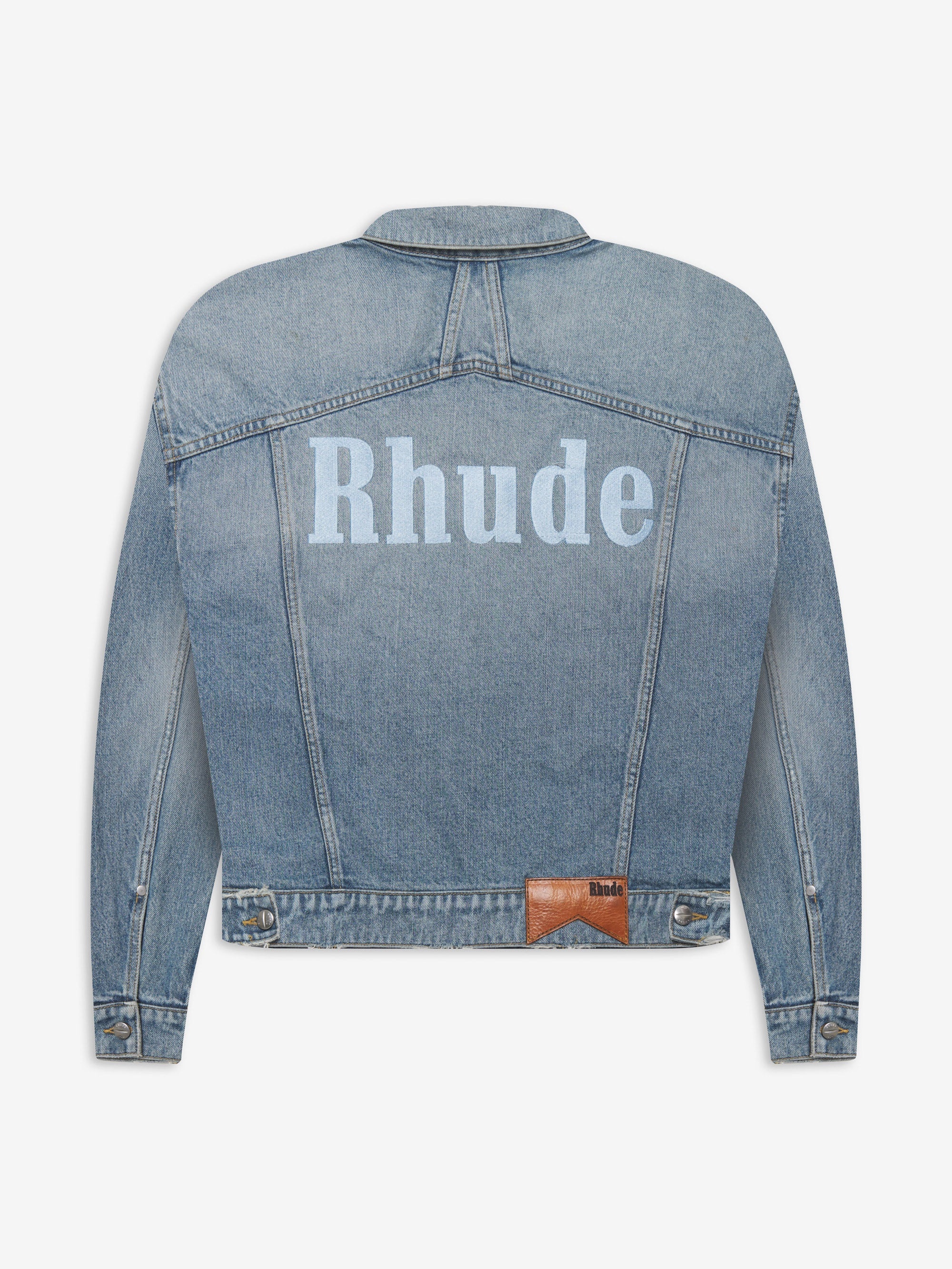 DENIM EMBROIDERED JACKET - 3