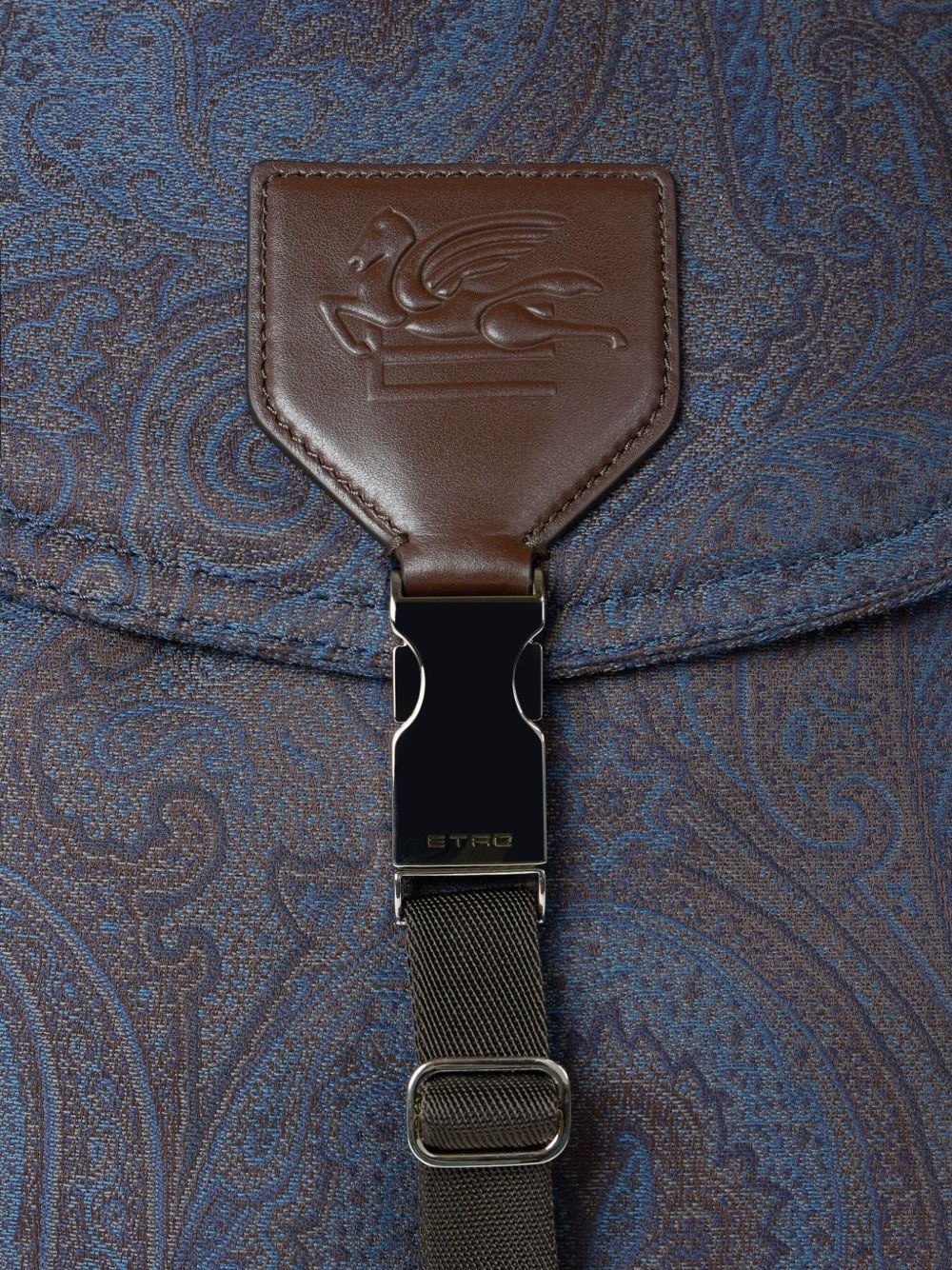 Pegaso-motif backpack - 5