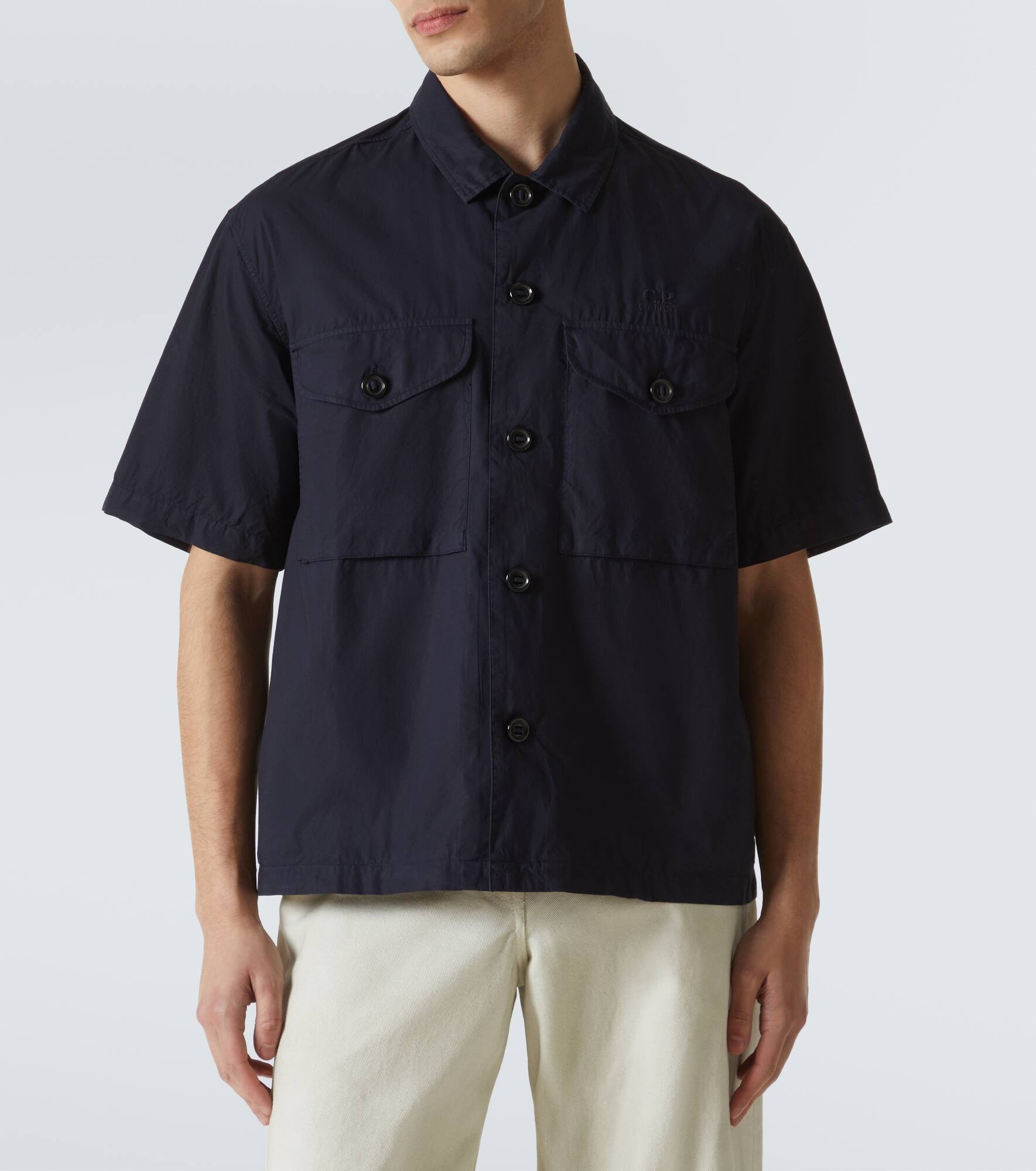 Cotton poplin shirt - 3