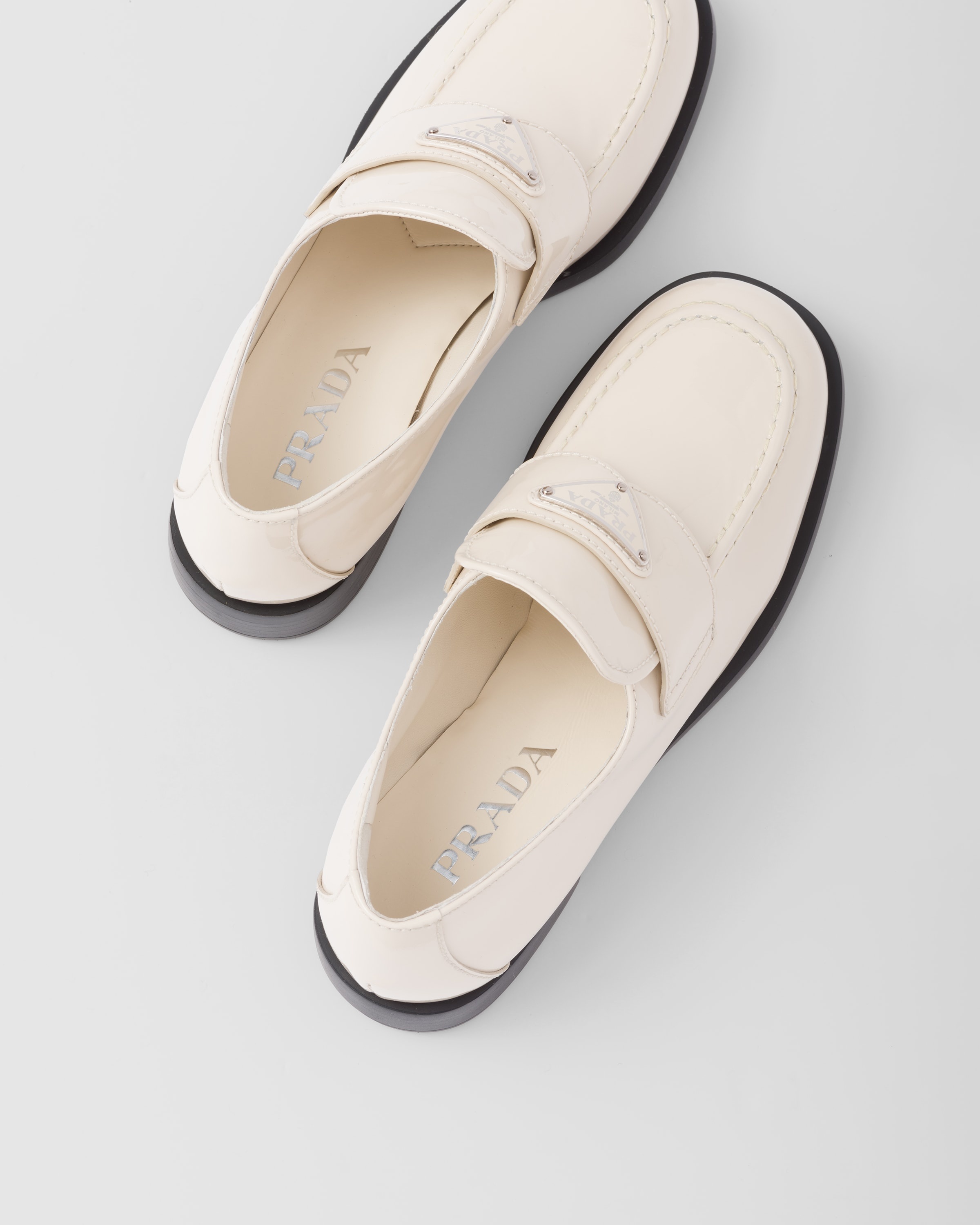 Patent-leather loafers - 7