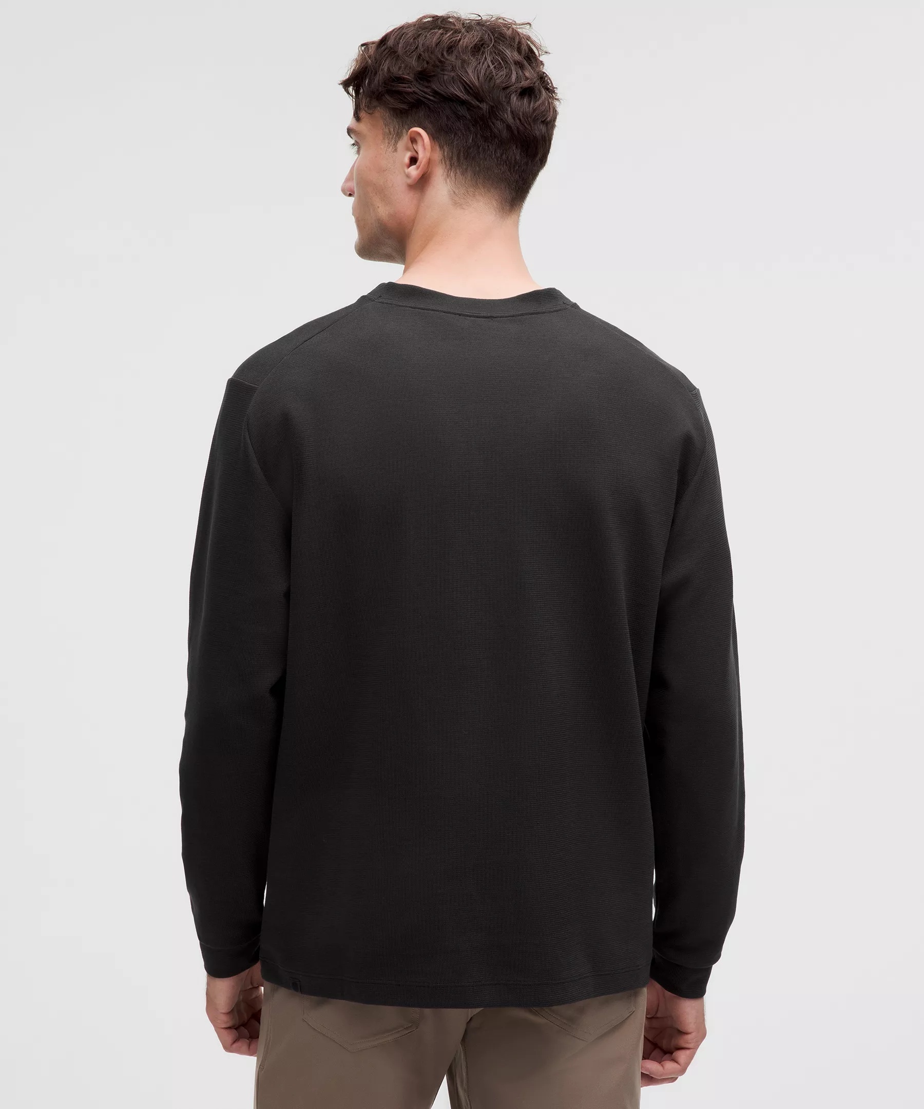 Heavyweight Cotton Textured Henley - 3