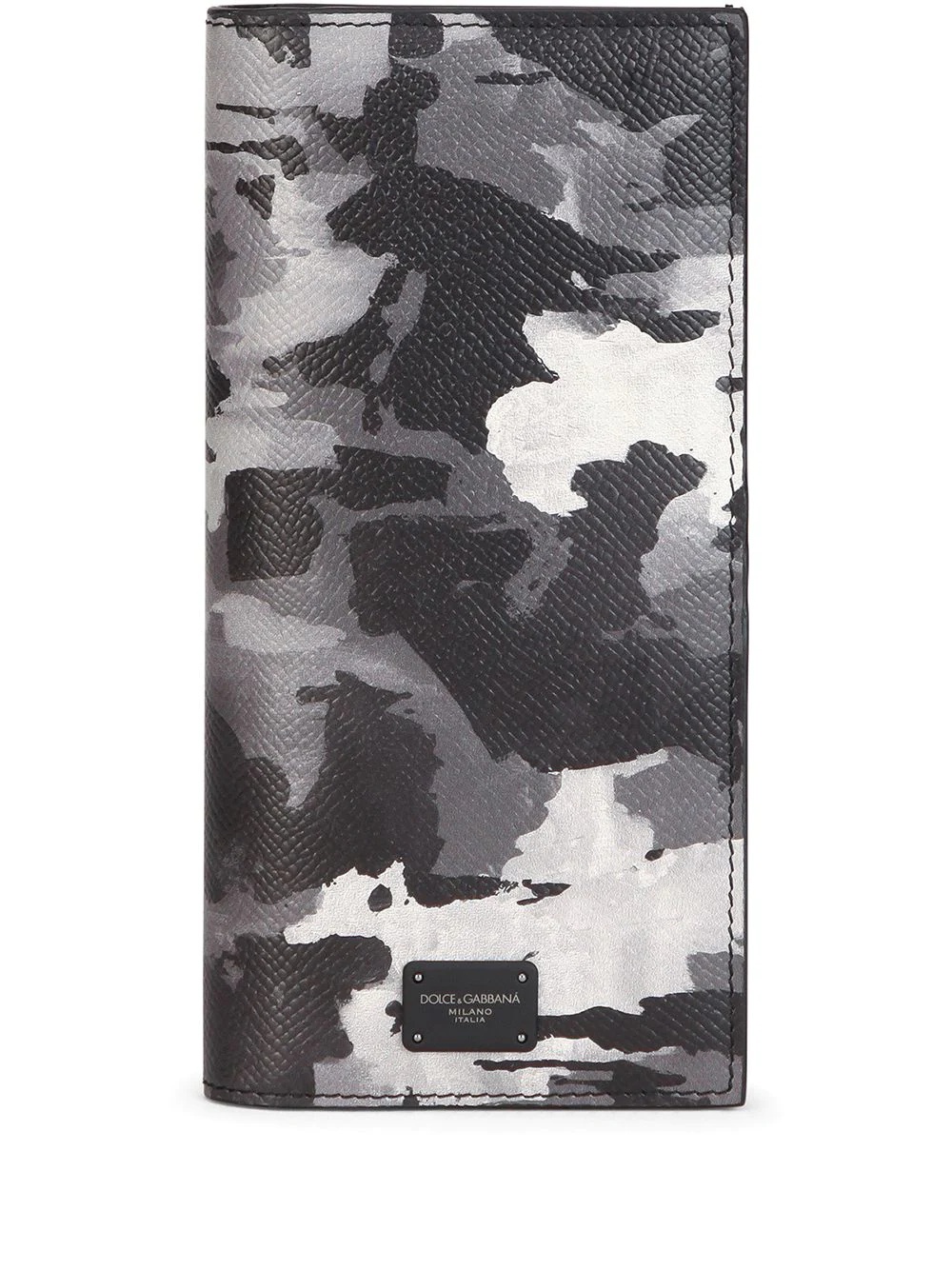 camouflage print bi-fold wallet - 1