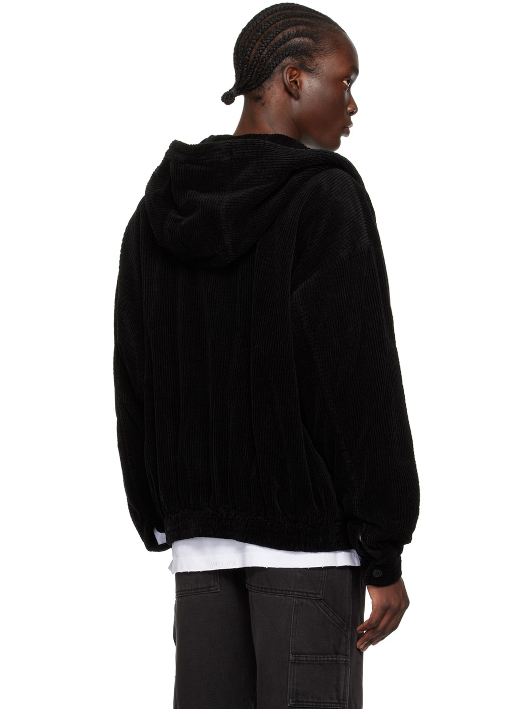 Black Zip Hoodie - 3