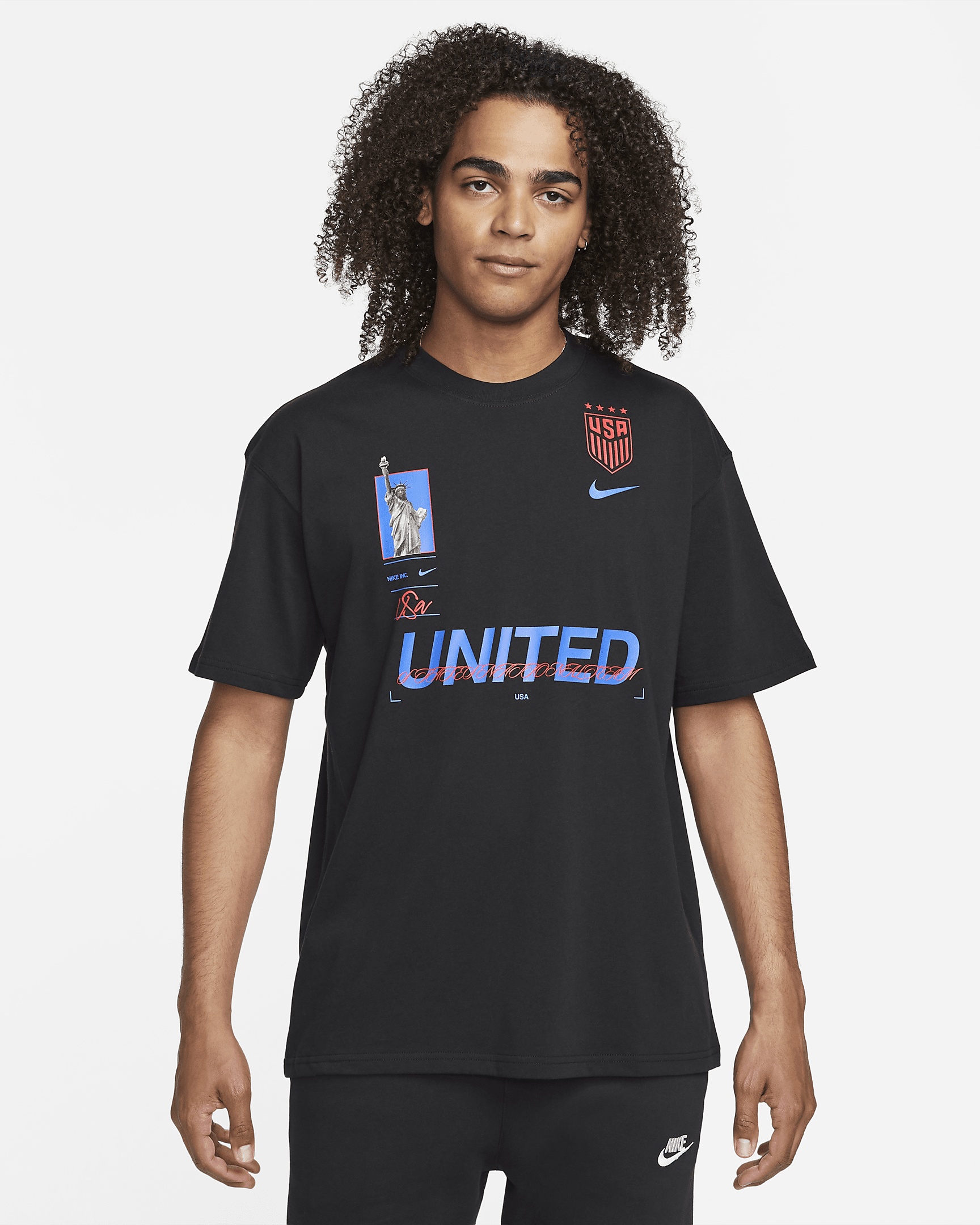 U.S. Nike Men's Max90 Soccer T-Shirt - 1