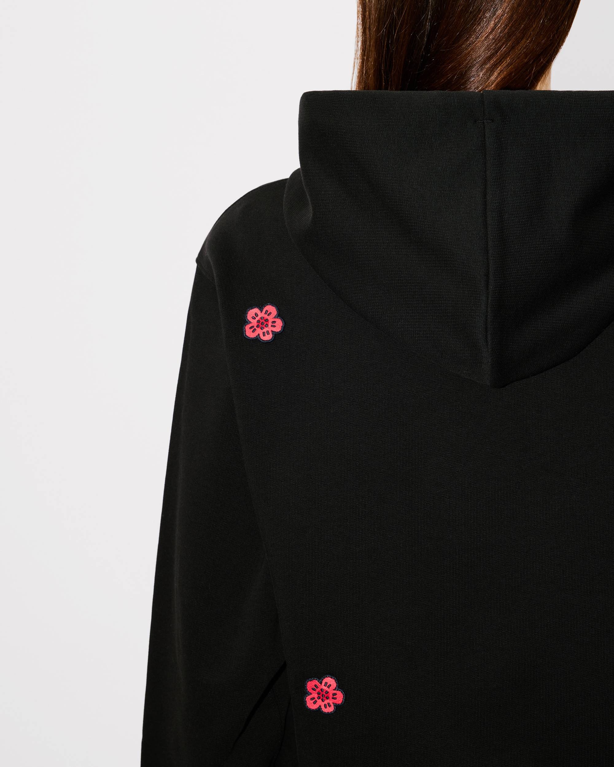'Boke Flower' classic embroidered hoodie - 7
