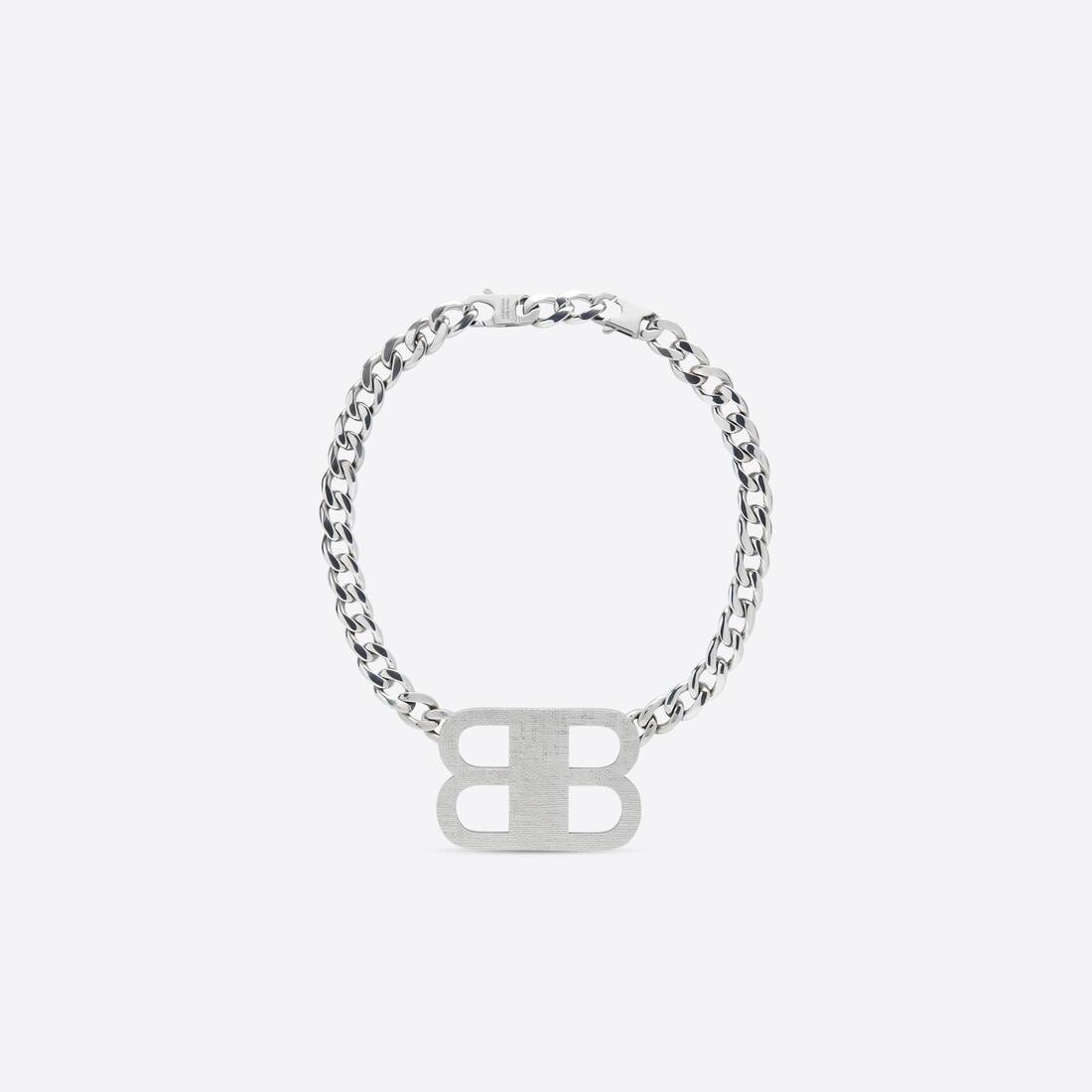 Bb 2.0 Necklace  in Silver - 2