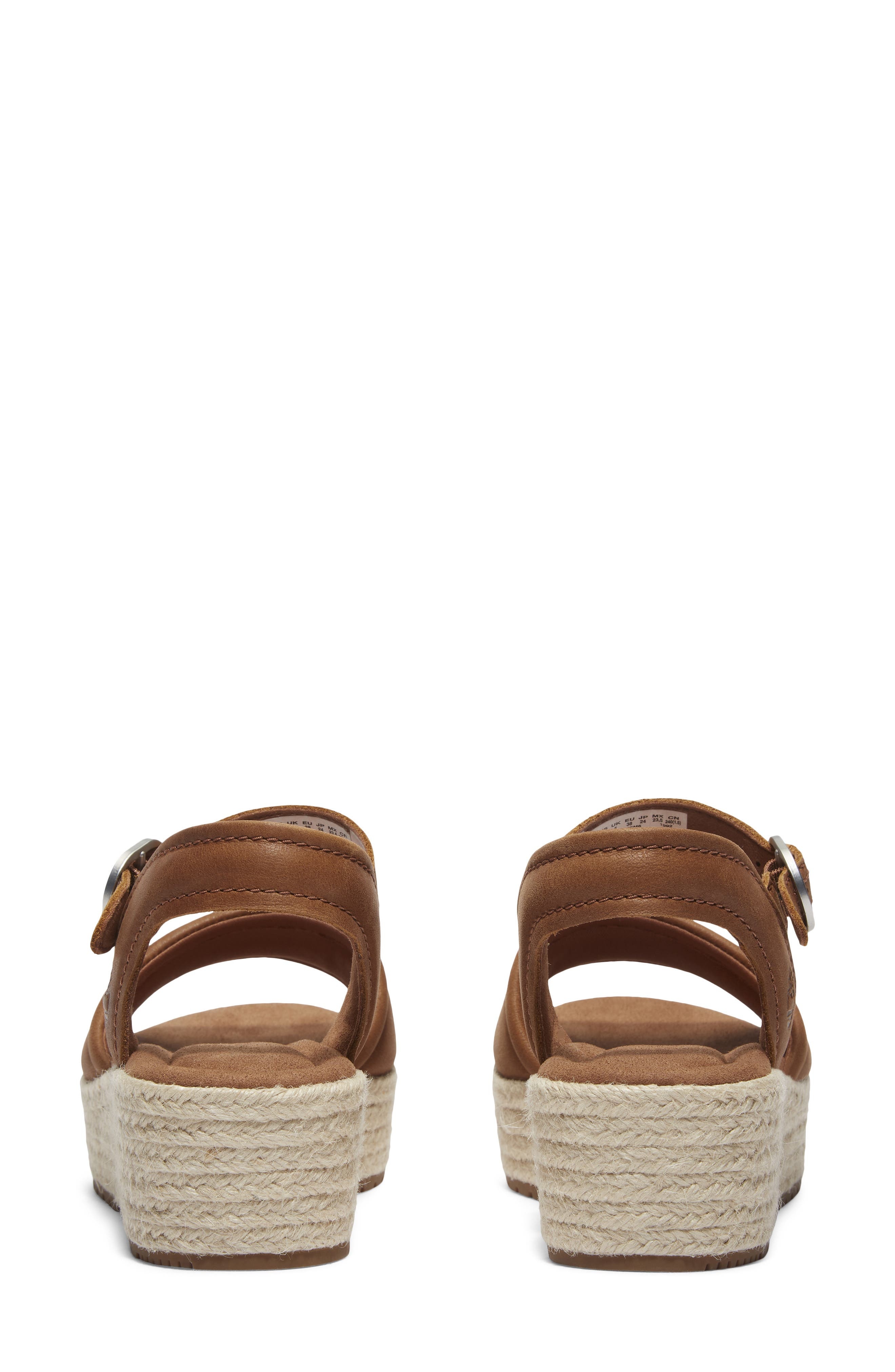 Timberland Santorini Sun Espadrille Sandal in Rust Full Grain at Nordstrom - 2