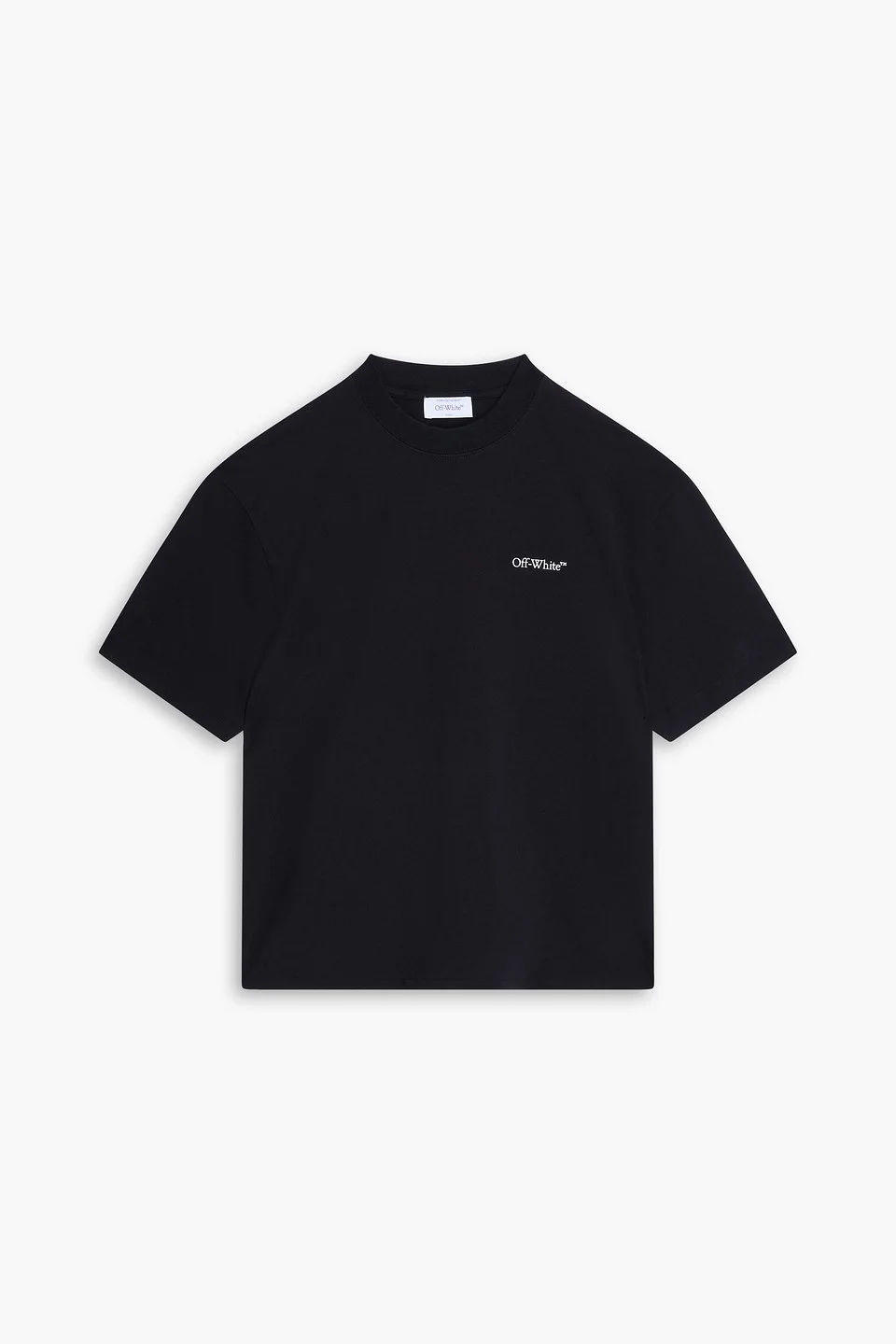 Printed cotton-jersey T-shirt - 1